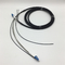 Assemblée de câble à fibres optiques de 100m/câble branche protégé extérieur de DLC/DLC/GYFJH/2 noyaux fournisseur