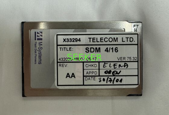ECI X33294 SDM 4/16 NVM Memory Card