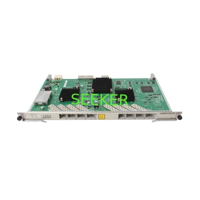 Panneau gauche d'interface de HW H805GPBD C+ 03021BQW MA5608T MA5683T MA5680T 8 GPON OLT avec le module de C+ SFP fournisseur