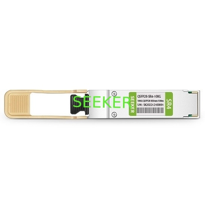 Module optique compatible d'émetteur-récepteur des DOM MTP/MPO-12 MMF du brocard 100G-QSFP28-SR4 100GBASE-SR4 QSFP28 850nm 100m fournisseur
