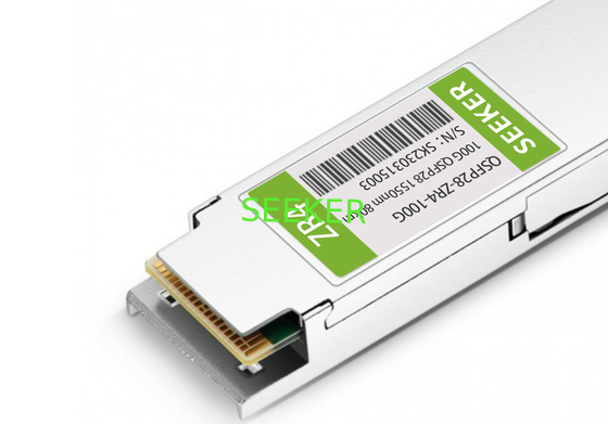 Module optique compatible d'émetteur-récepteur de Nokia 3HE16558AA 100GBASE-ZR4 QSFP28 1550nm 80km DOM Duplex LC SMF fournisseur