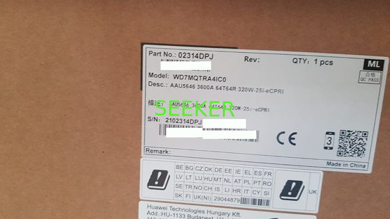 HW AAU5646 3600A 64T64R 320W-25-eCPRI 02314DPJ WD7MQTRA41C0