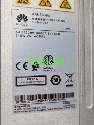 HW AAU5639W 3600A 64T64R 240W, 25i, eCPRI 02312QYQ WD7MQTRA2GCA fournisseur