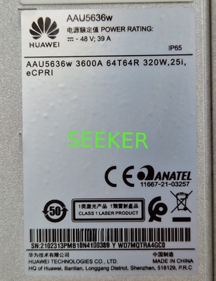 HW AAU5636W 3600A 64T64R 320W, 25i, eCPRI 02313PMB WD7MQTRA4GC0 fournisseur