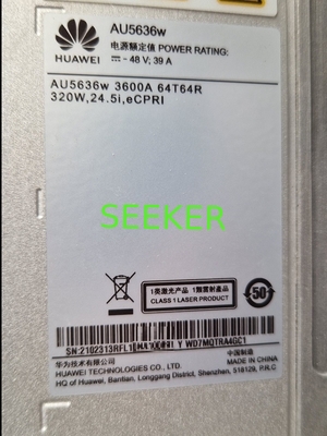 HW AAU5636W 3600A 64T64R 320W, 25i, eCPRI 02313RFL WD7MQTRA4GC1 fournisseur