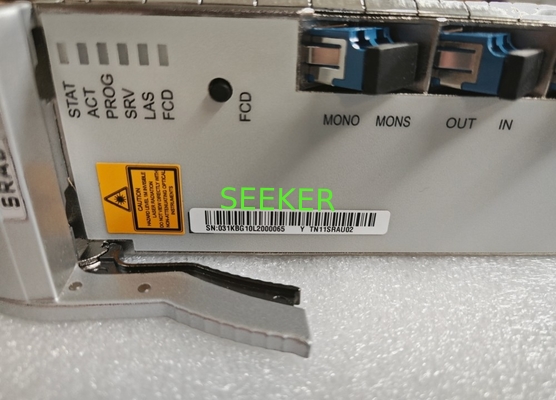 HW OptiX OSN 6800 et 8800 SRAU TN11SRAU02 03031KBG Super bande C Unité d'amplificateur optique hybride à fibres dopées à Raman et à erbium vers l'arrière (MAX -7dBm LINE IN et MAX 20dBm OUT, gain 27 ~ 38dB pour G.652) fournisseur
