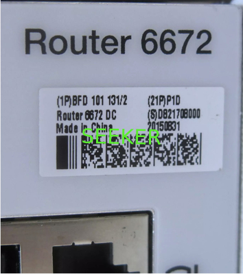 Le routeur Ericsson 6672 est un routeur à courant continu, BFD101131/2 fournisseur