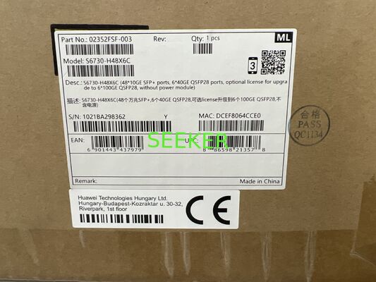 HW S6700 02352FSF-003 S6730-H48X6C Layer 3Ethernet Switch