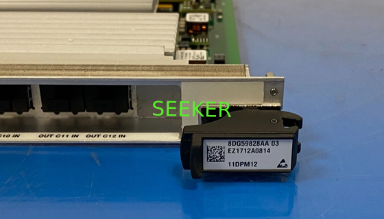 Alcatel-Lucent 1830 PSS-32 11DPM12 8DG59828AA SSY-11G Dual Port Pluggable Mu Board