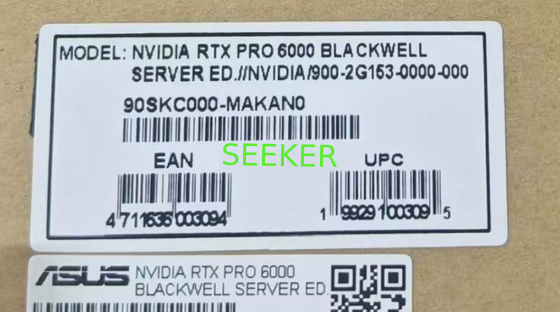 NVIDIA 900-2G153-0000-000 RTX PRO 6000 édition serveur Blackwell Carte graphique
