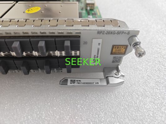 Interfaces physiques et cartes de service ZTE ZXR10 M6000-18S RPZG-20XG-SFP+-S