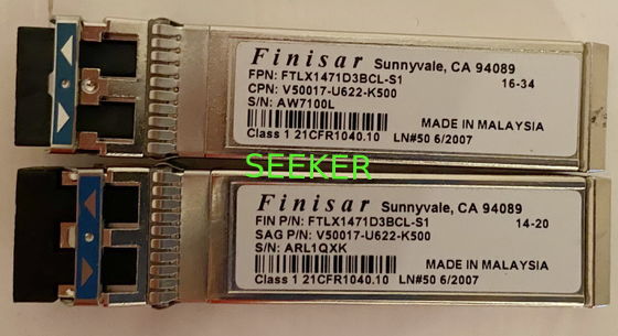 Émetteur-récepteur de V50017-U622-K500 Coriant® 10GBase-LR SFP+ (SMF, 1310nm, 10km, LC, DOM)