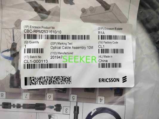CBC R1A ERICSSON Optical Cable Assembly 10m de RPM2531610/10M fournisseur
