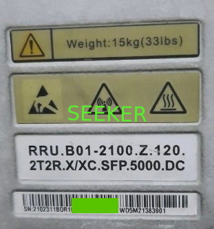 02311BDR WD5M21383901 RRU3839 2100MHZ 2T2R 2x60W HW fournisseur