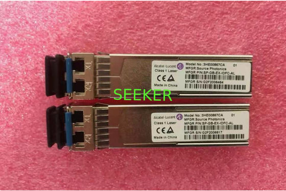 Alcatel-3HE00867CA 1000Base LC EX, 40 kilomètres, émetteur-récepteur de 1310 nanomètre SFP. Alcatel-Lucent 100% compatible.