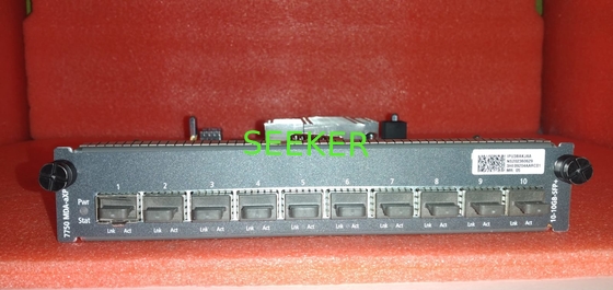 10-port 10ge Sfp+ Mda-a Xp pour la famille du Sr-un 7750. Module 3HE09204AA d'optique fournisseur